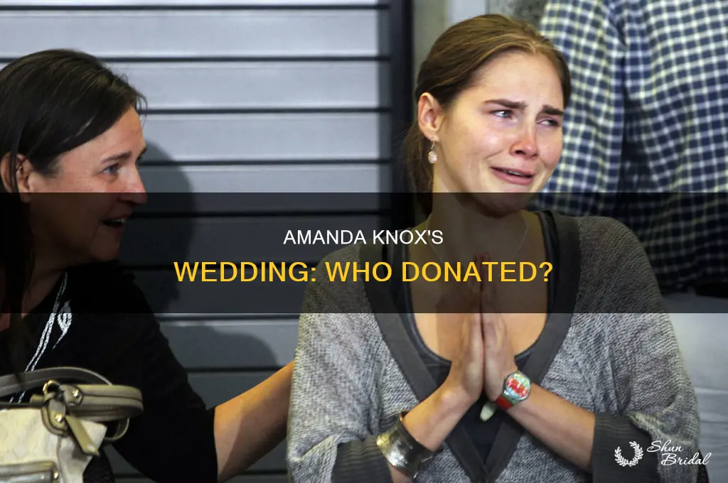 has anyone donated to amanda knox wedding