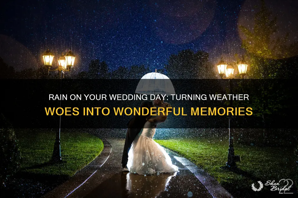 has anyone ever dealt with rain on wedding day