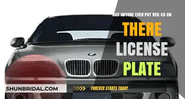 Veil G5 on License Plates: Legal, Effective, or Just a Myth?
