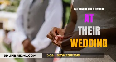 Wedding Woes: Divorce at the Altar