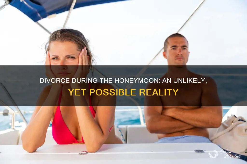 has anyone gotten divorced during their honeymoon