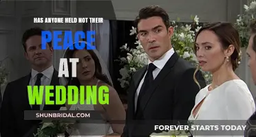 Wedding Chaos: When 'Not Holding Peace' Strikes