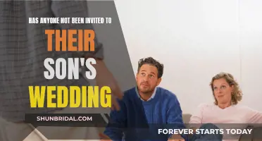 Uninvited to Son's Wedding: A Parent's Pain