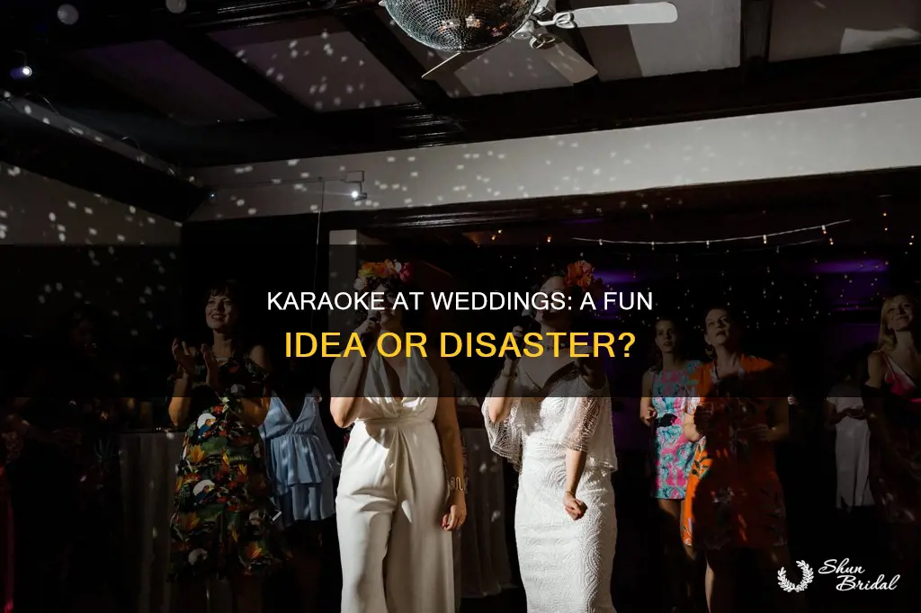 has anyone used a karaoke site at their wedding