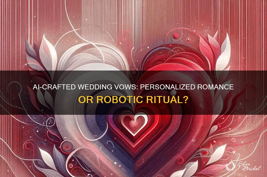has anyone used ai to write wedding vows