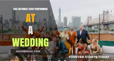 Beyonce's Wedding Performances: A Dream Come True