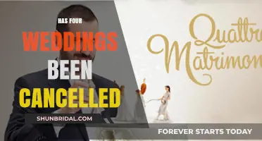 Four Weddings: Cancelled or Postponed?