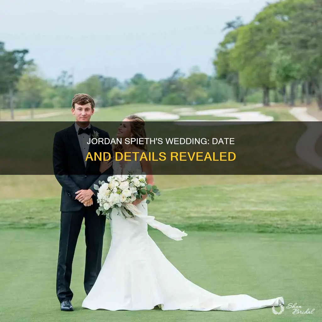 has jordan spieth set a wedding date