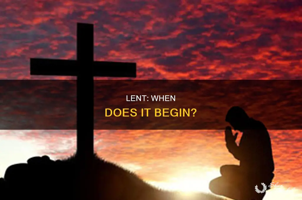 has lent started this wed