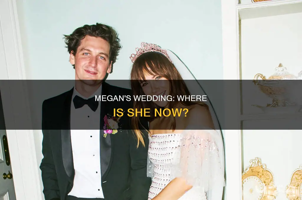 has megan been seen since the wedding