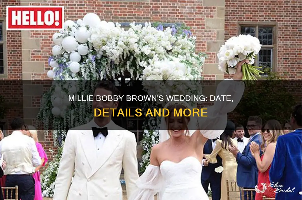 has millie bobby brown had her wedding yet