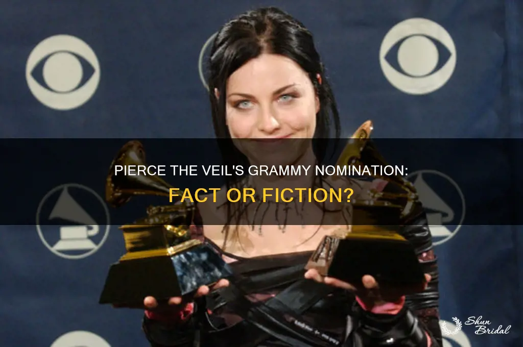 has pierce the veil been nominated for a grammy