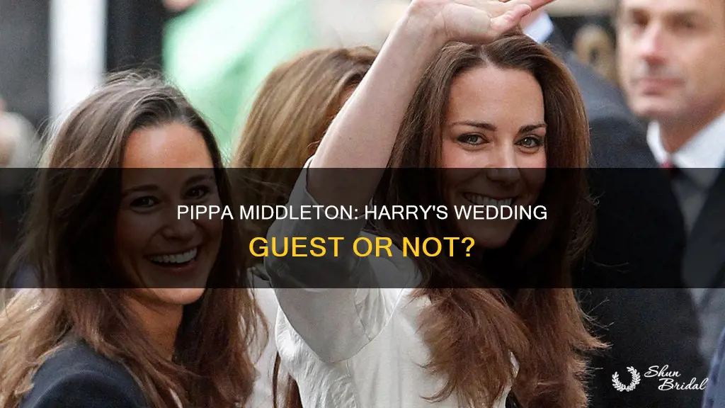 has pippa middleton been invited to harrys wedding