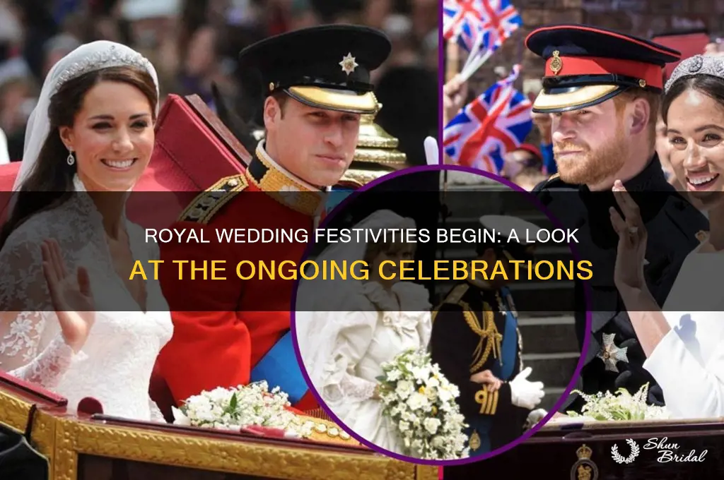 has the events for royal wedding started