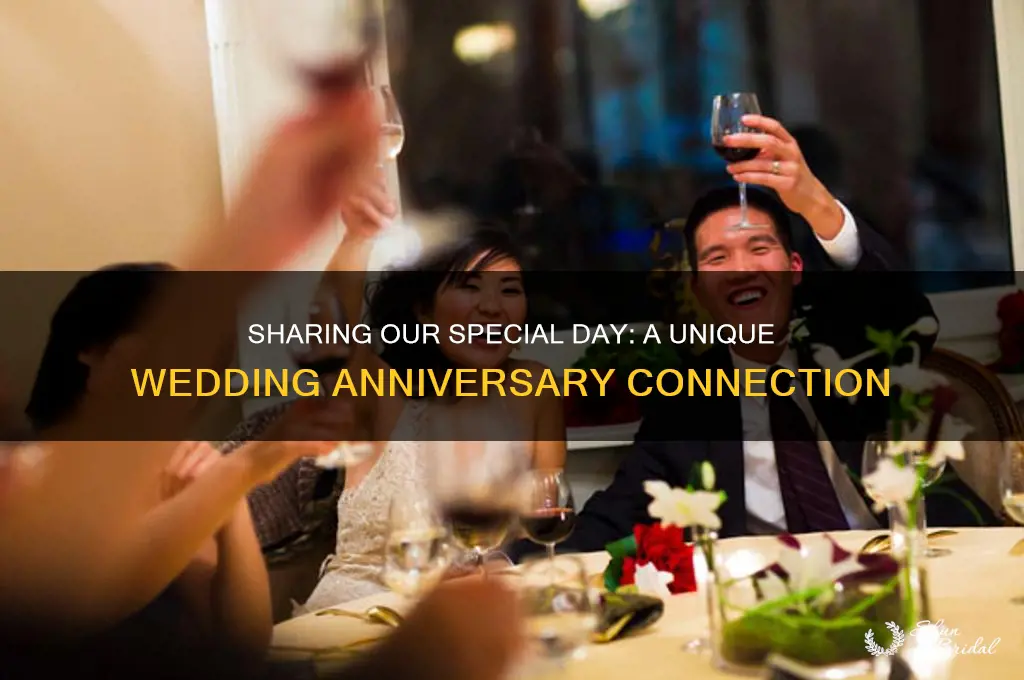 has the same wedding anniversary as my husband and i