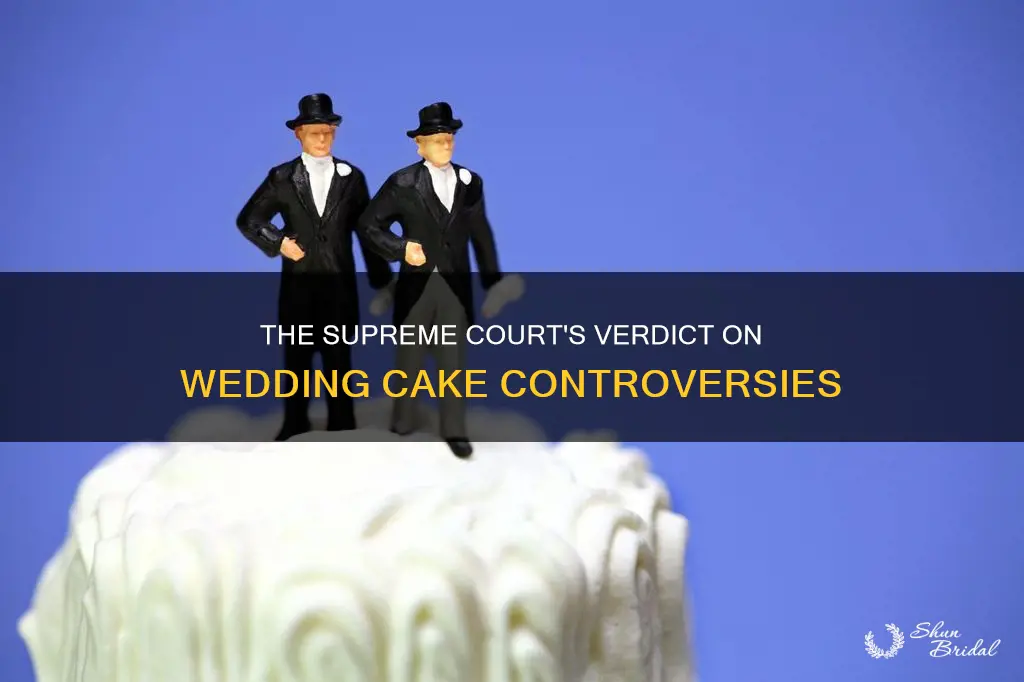 has the supreme court ruled on the wedding cake