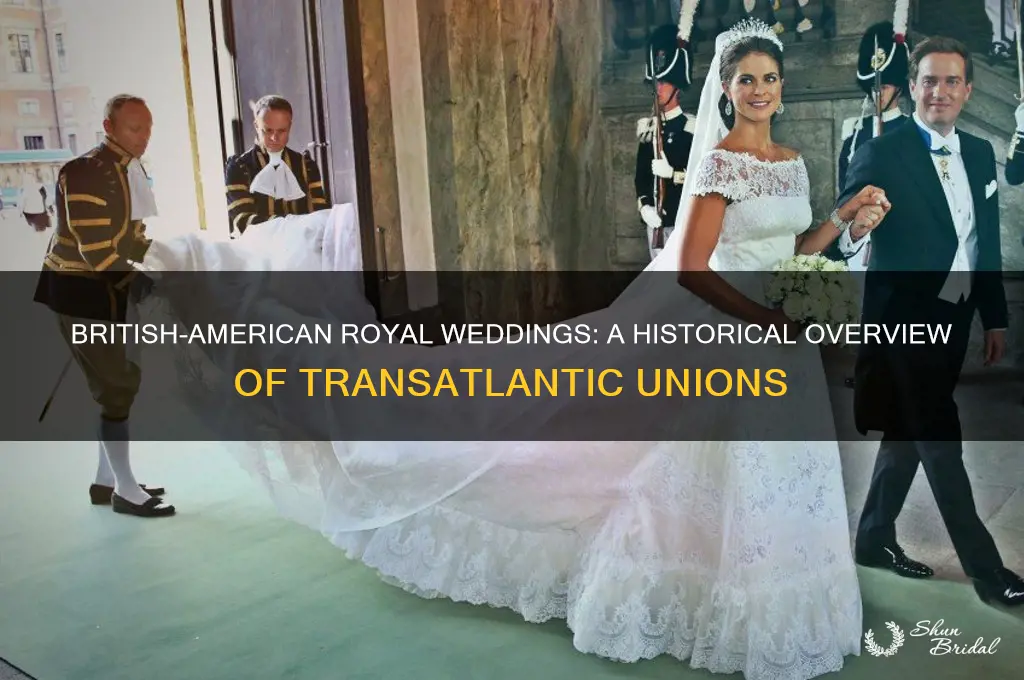 has there ever been a birtish american royal wedding