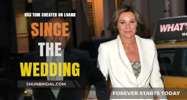 Did Tom Cheat on Luann After Their Wedding?