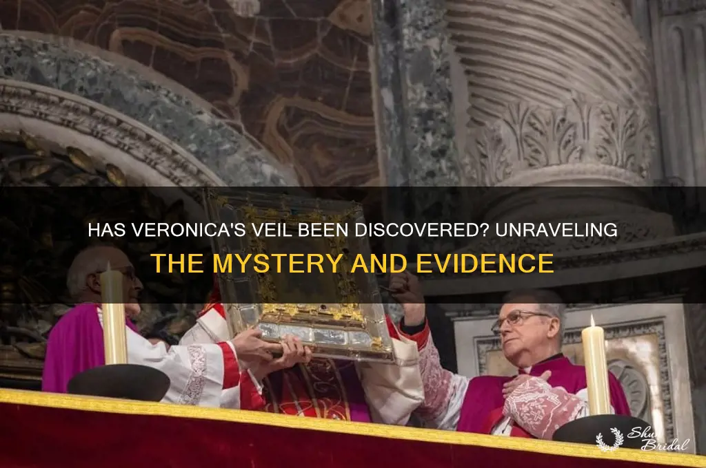 has veronicas veil been found