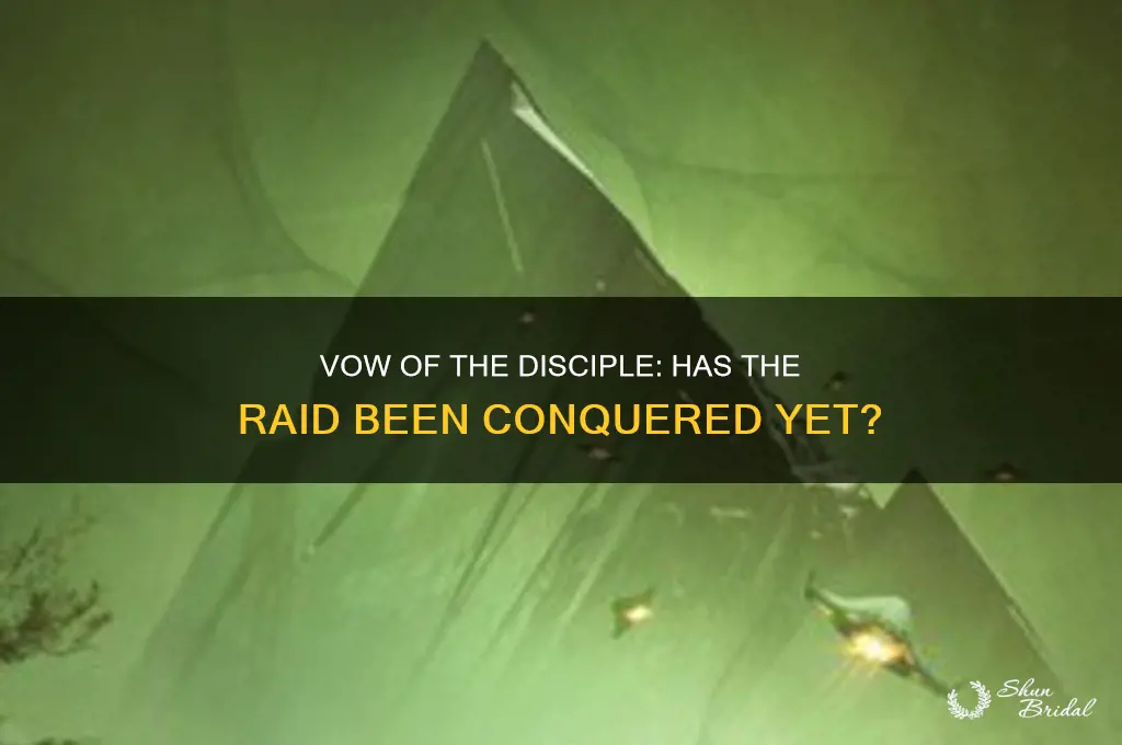 has vow of the disciple been beaten