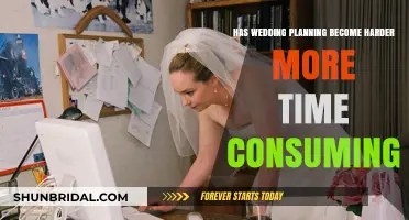 The Modern Wedding: More Stress, More Time, More Money?