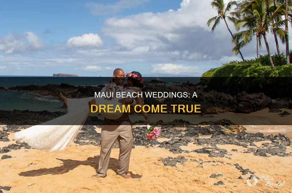 have a beach wedding in maui