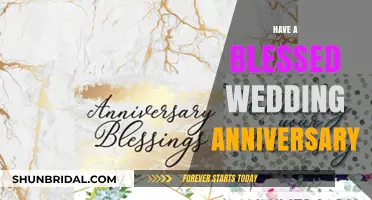 Celebrate Love's Journey: Wishing You a Blessed Wedding Anniversary