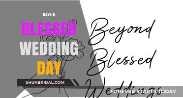 Celebrate Love and Faith: Wishing You a Blessed Wedding Day