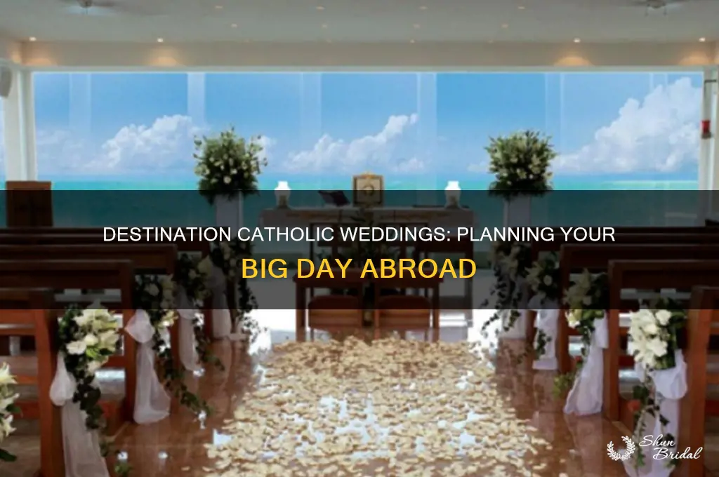 have a catholic wedding in foreign country