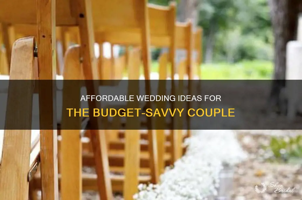 have a cheap wedding