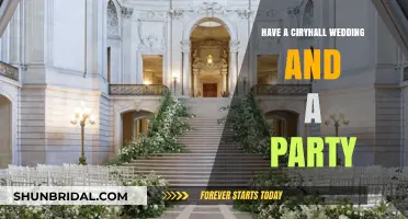Celebrate Love Twice: City Hall Wedding & Party Ideas