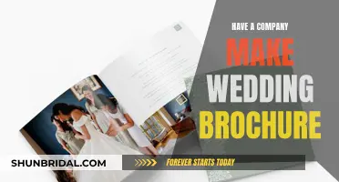 Designing a Wedding Brochure: A Company's Creative Guide