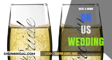 Free Drinks, Happy Wedding
