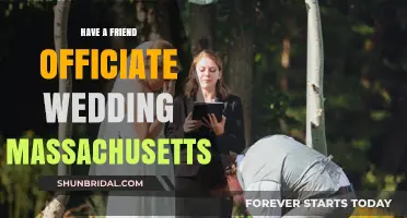 How to Have a Friend Officiate Your Massachusetts Wedding Legally