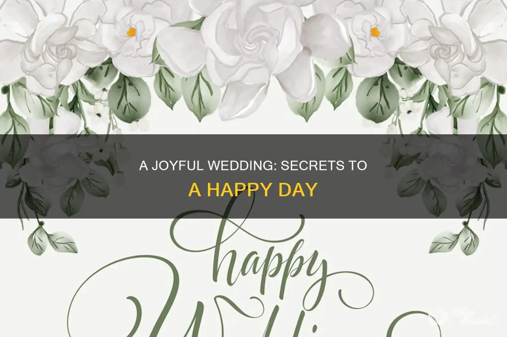 have a happy wedding