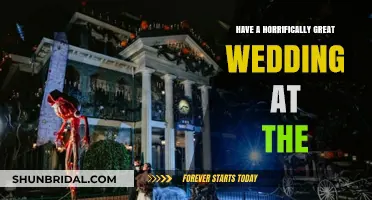 A Horrific Wedding at the Haunted Mansion