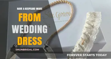 Transform Your Wedding Dress into a Cherished Keepsake