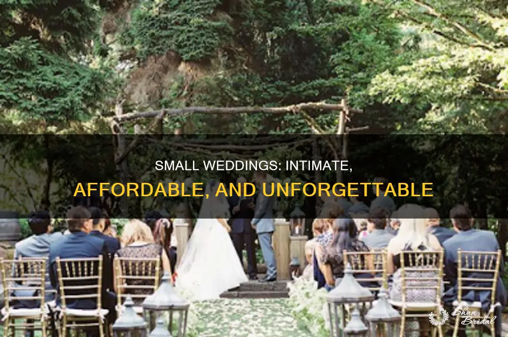 have a small wedding