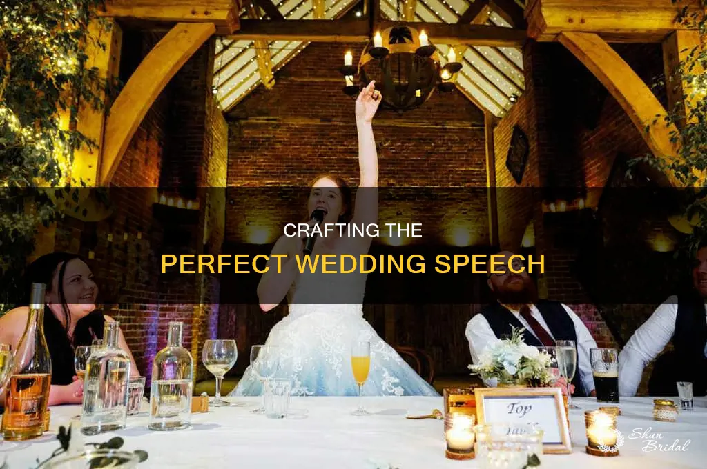 have a speech wedding