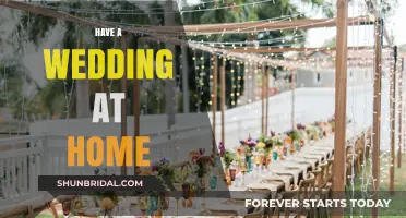 At-Home Weddings: Intimate, Affordable, and Fun