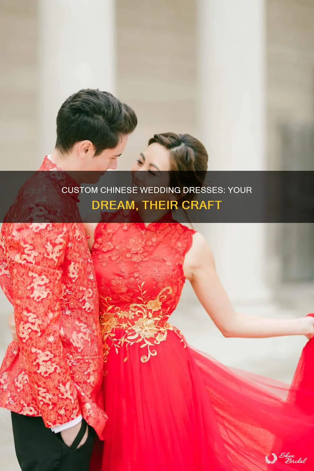 have a wedding dress made in china