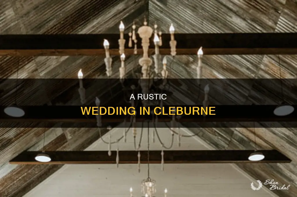 have a wedding in cleburne