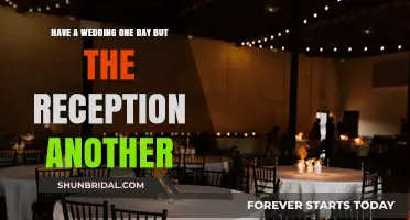 Split Your Celebration: Wedding One Day, Reception Another – Why It Works