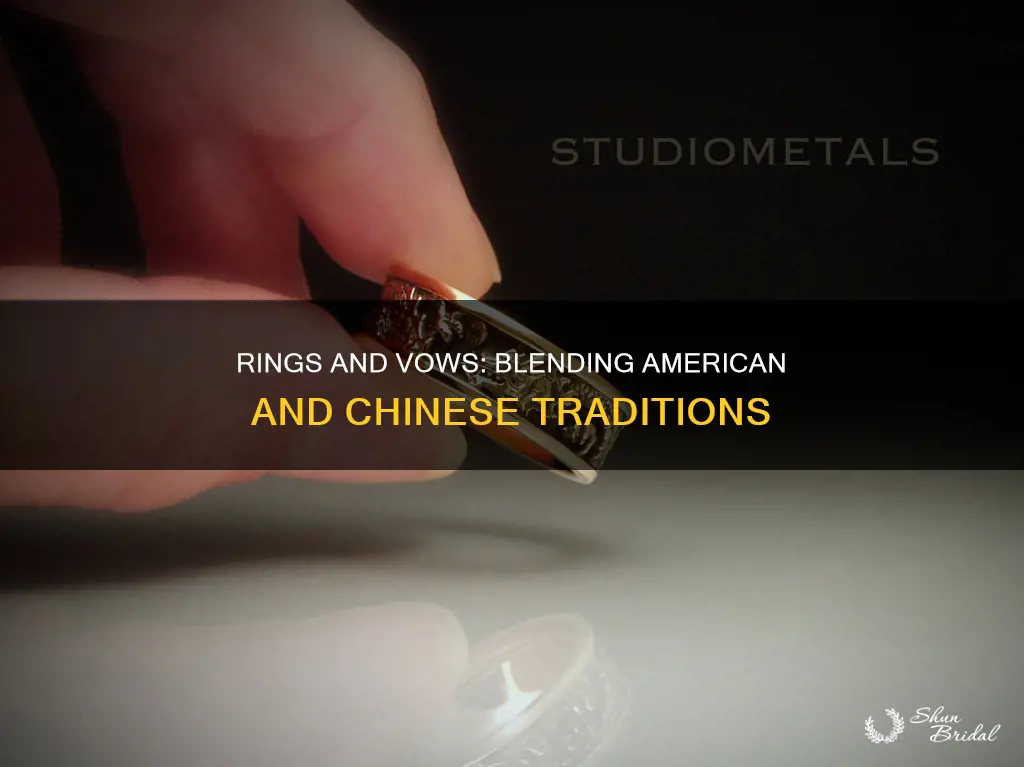 have american and chinese wedding when to exchange rings