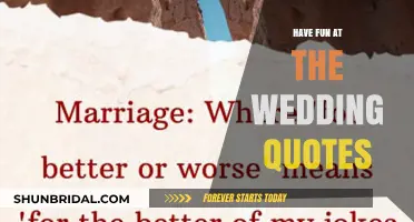 Make Your Wedding Day Memorable with Fun Quotes