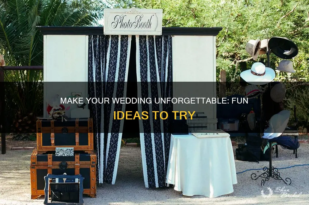 have fun at the wedding