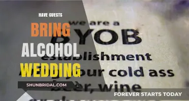 BYOB Wedding Ideas: How Guests Bringing Alcohol Can Save You Money