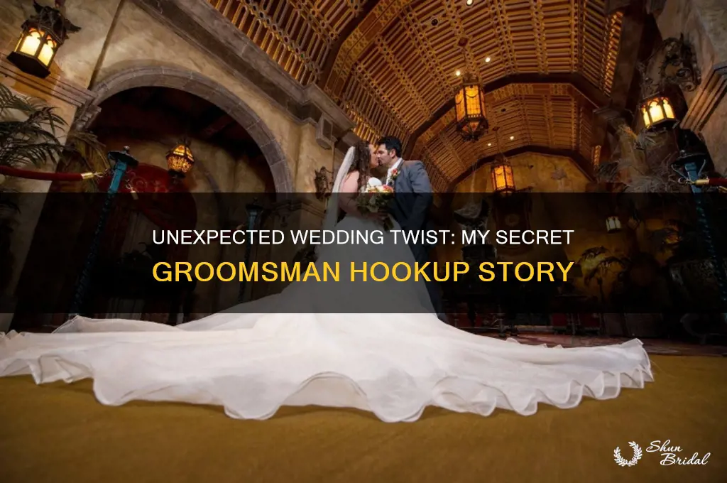 have hooked up with one of the groomsmen