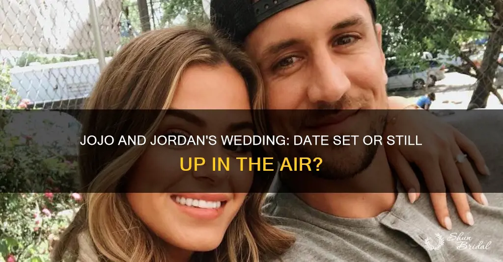 have jojo and jordan set a wedding date