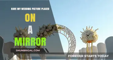 Reflecting on Wedding Bliss: Mirror Photo Magic